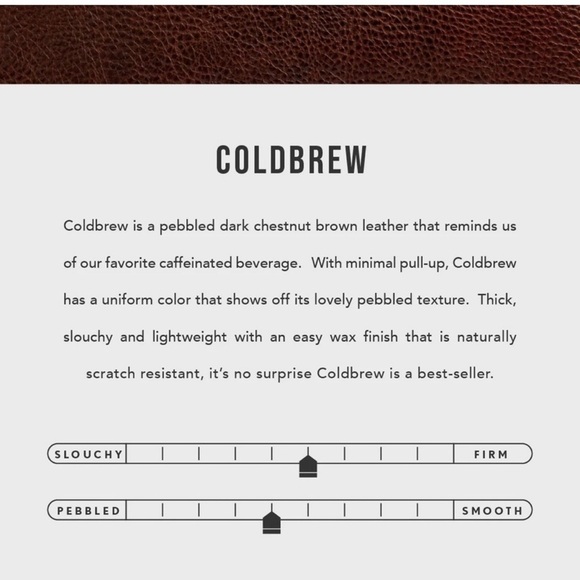 Portland Leather Goods Bucket Bag + Bozeman Wallet Bundle – Coldbrew - Picture 11 of 12